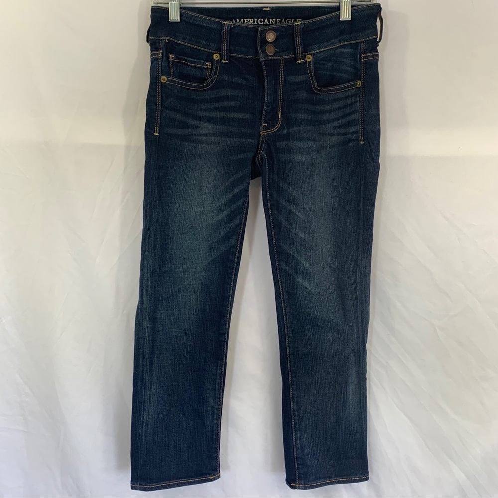 American Eagle Super Stretch Cropped Jean